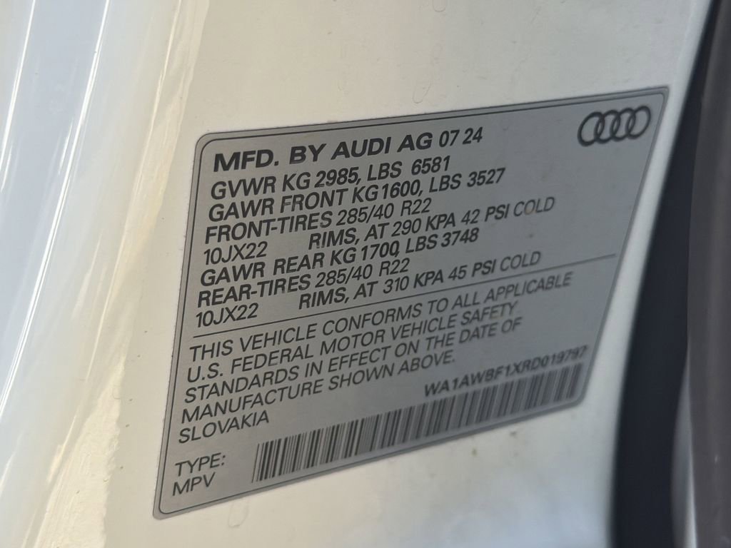 Used 2024 Audi SQ8 Premium Plus image 36