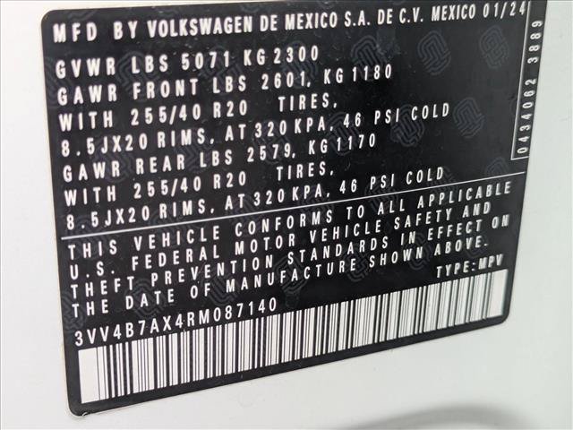 Used 2024 Volkswagen Tiguan SEL R-Line AWD/4WD image 26