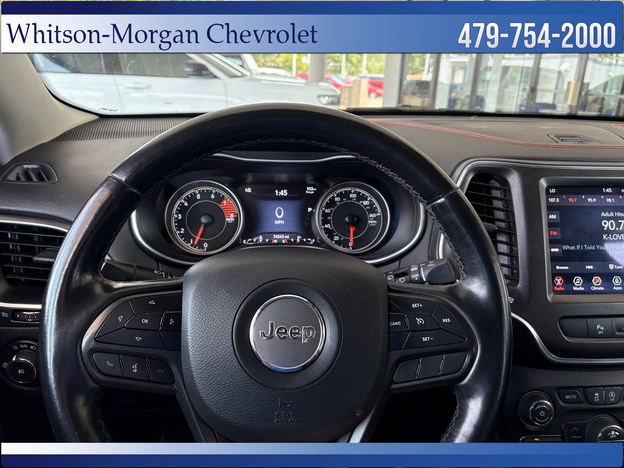 Used 2020 Jeep Cherokee Trailhawk w/ Comfort/Convenience Group AWD/4WD image 14