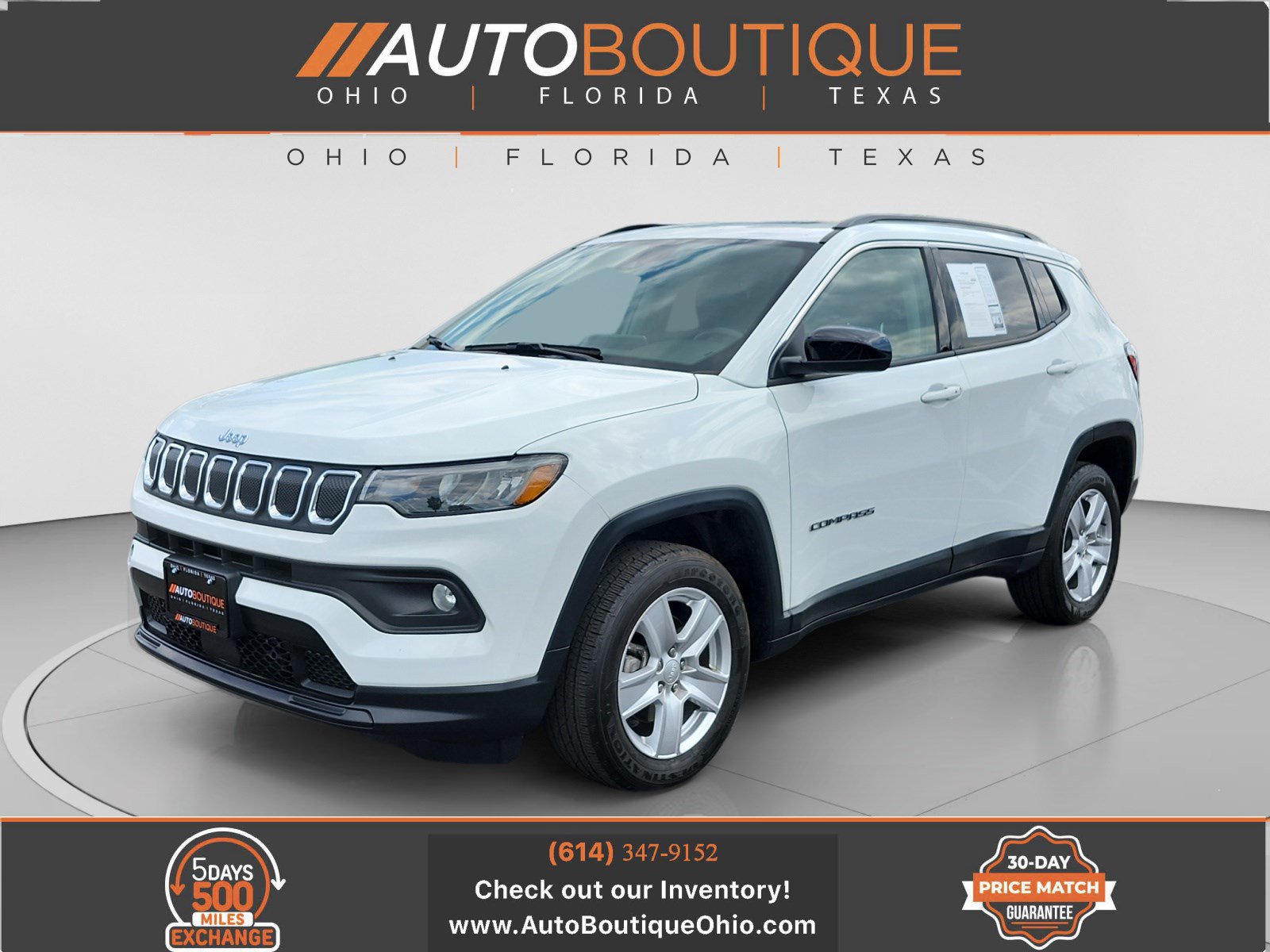 Used 2022 Jeep Compass Latitude w/ Sun and Sound Group