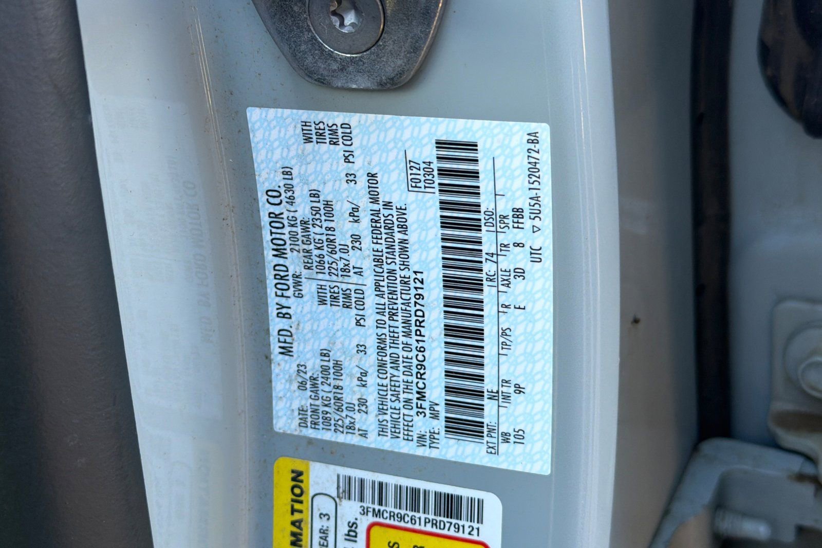 Used 2023 Ford Bronco Sport Outer Banks image 13