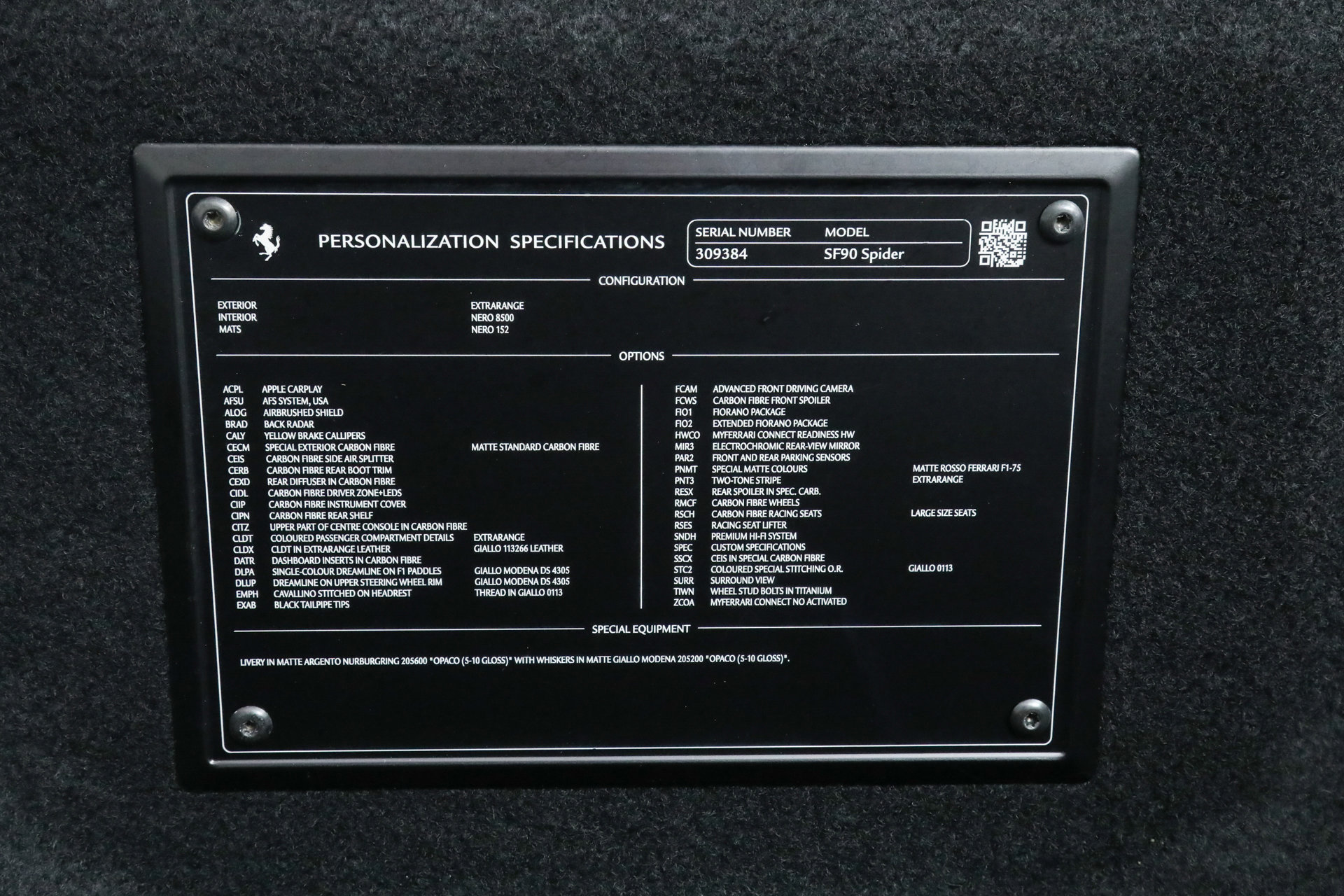 Certified 2024 Ferrari SF90 Spider AWD/4WD image 41