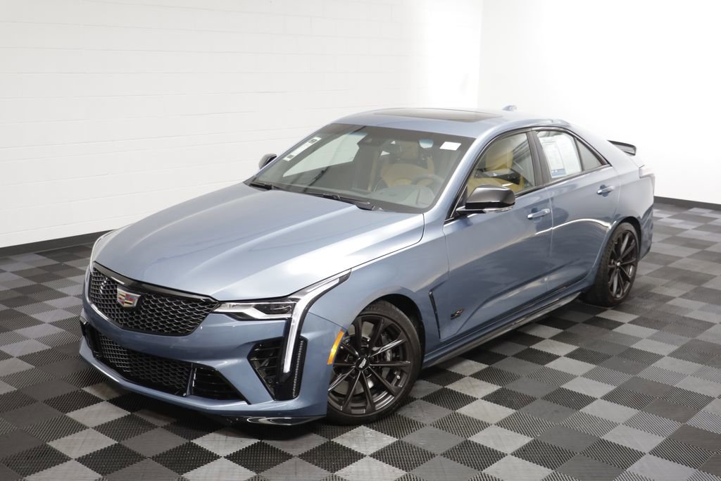 Used 2024 Cadillac CT4 V Blackwing w/ Climate Package RWD image 2