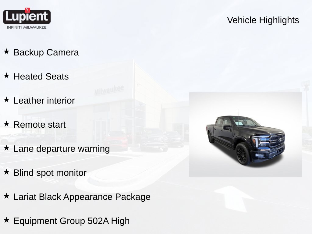 Used 2024 Ford F150 Lariat w/ Equipment Group 502A High AWD/4WD image 5