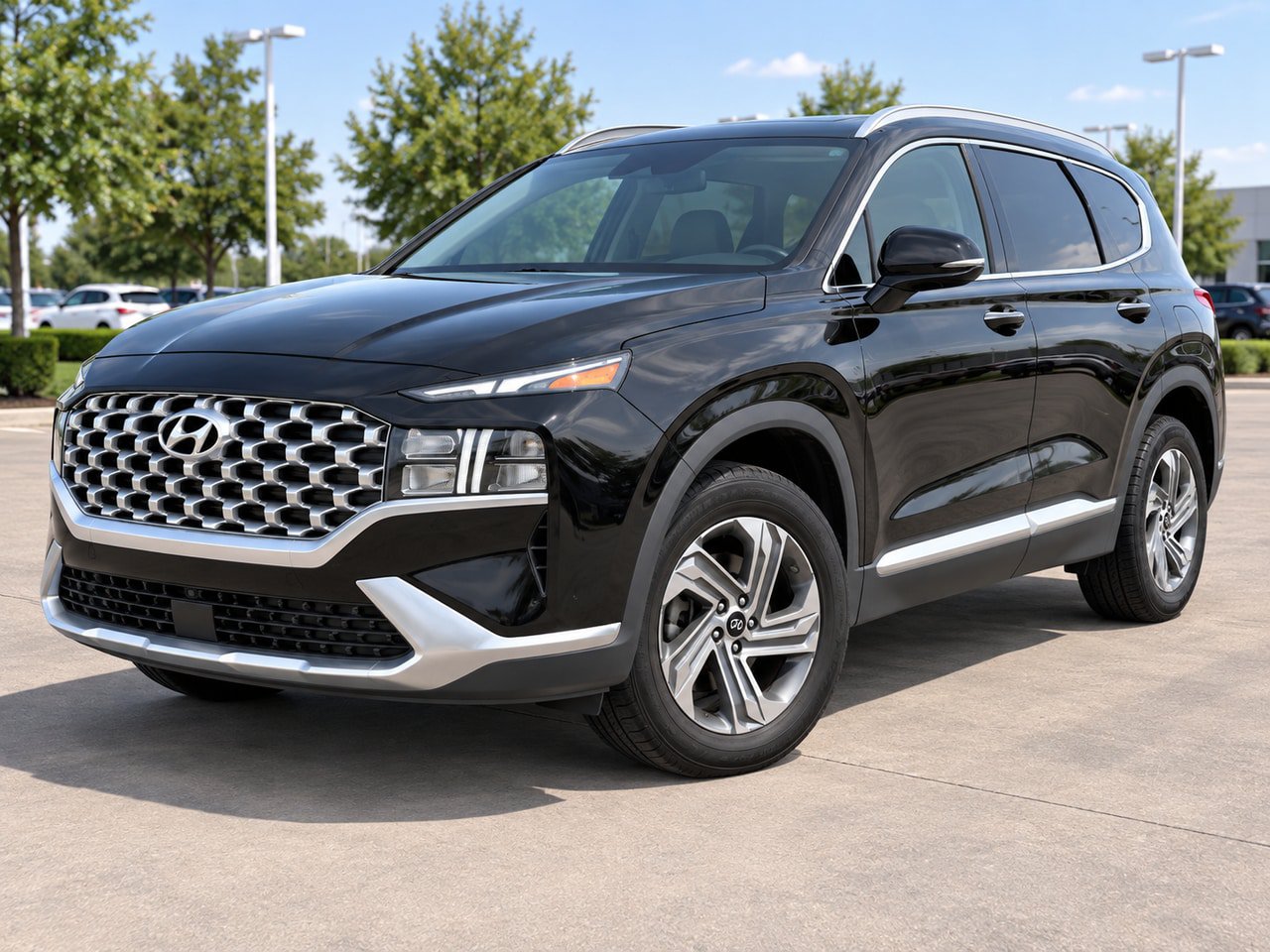 Used 2021 Hyundai Santa Fe SEL FWD image 2