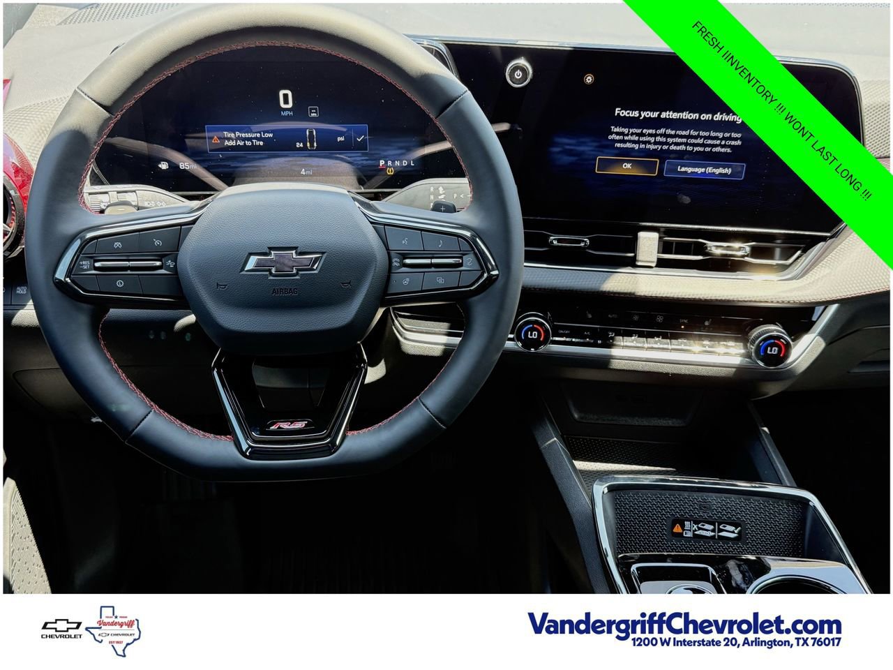 New 2026 Chevrolet Equinox RS w/ Safety and Technology Package FWD image 11