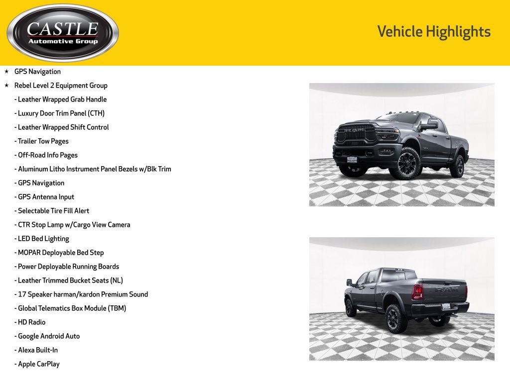 Used 2025 RAM 2500 Rebel w/ Rebel Level 2 Equipment Group image 4