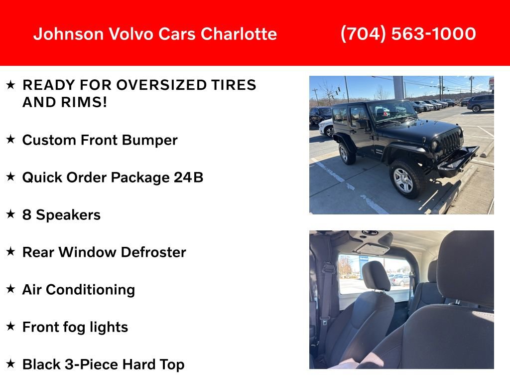 Used 2015 Jeep Wrangler Sport image 3