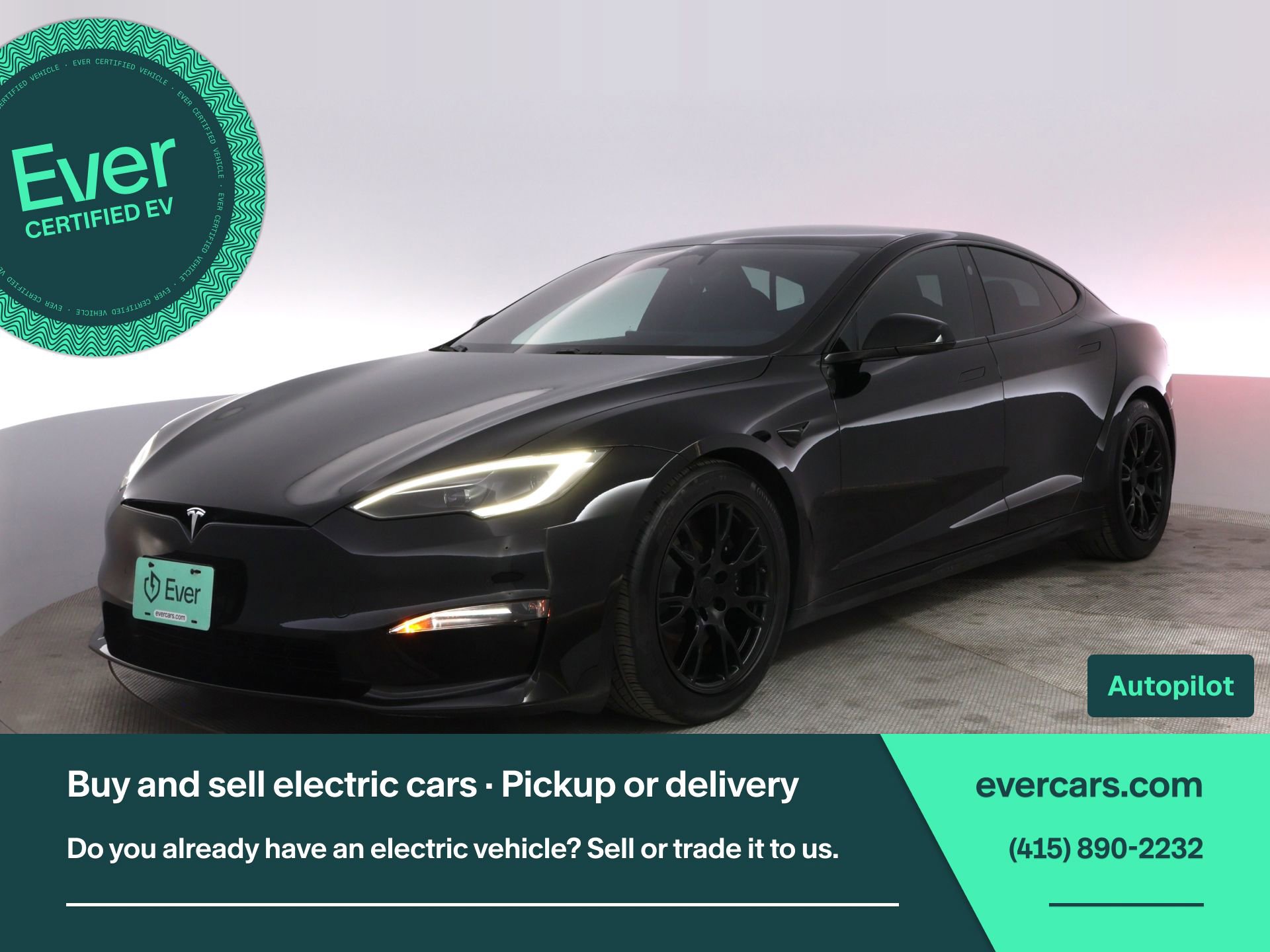 Used 2023 Tesla Model S Standard Range AWD/4WD image 1
