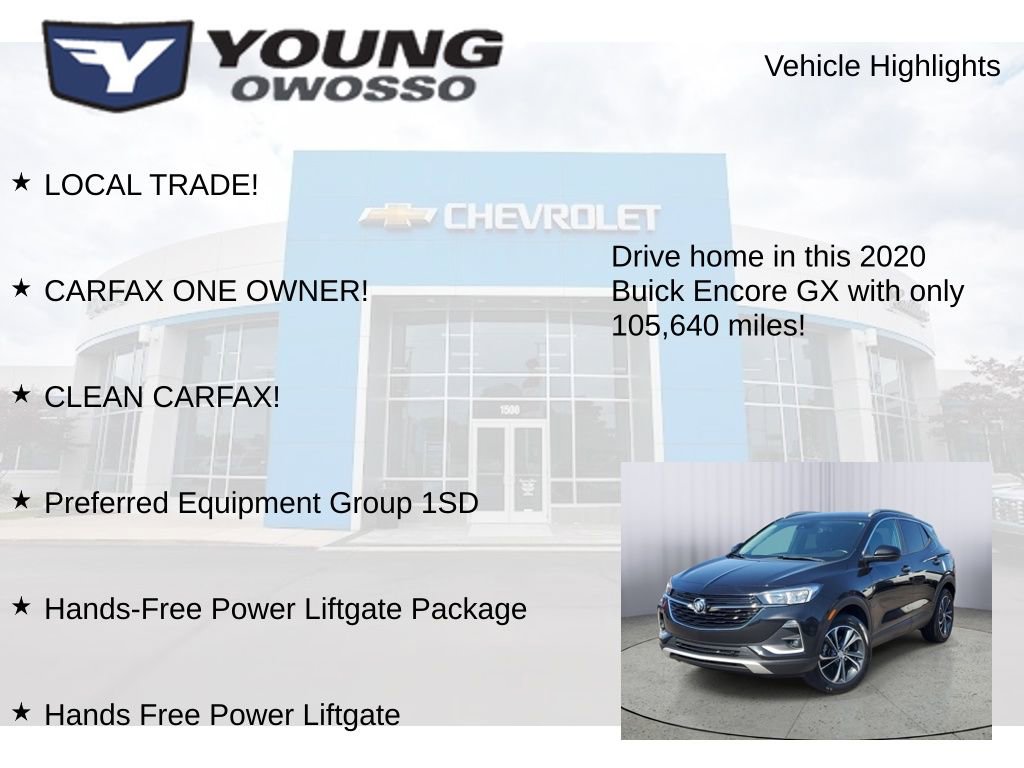 Used 2020 Buick Encore GX Select AWD/4WD image 7