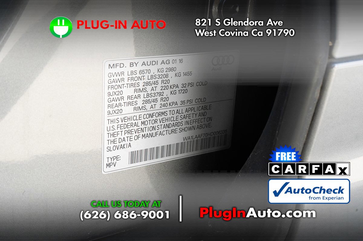 Used 2017 Audi Q7 3.0T Premium Plus w/ Premium Plus Package image 8