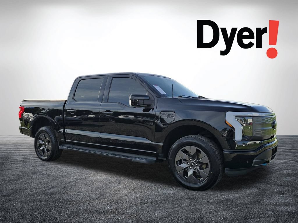 Used 2023 Ford F150 Lightning Lariat w/ Tow Technology Package AWD/4WD image 2