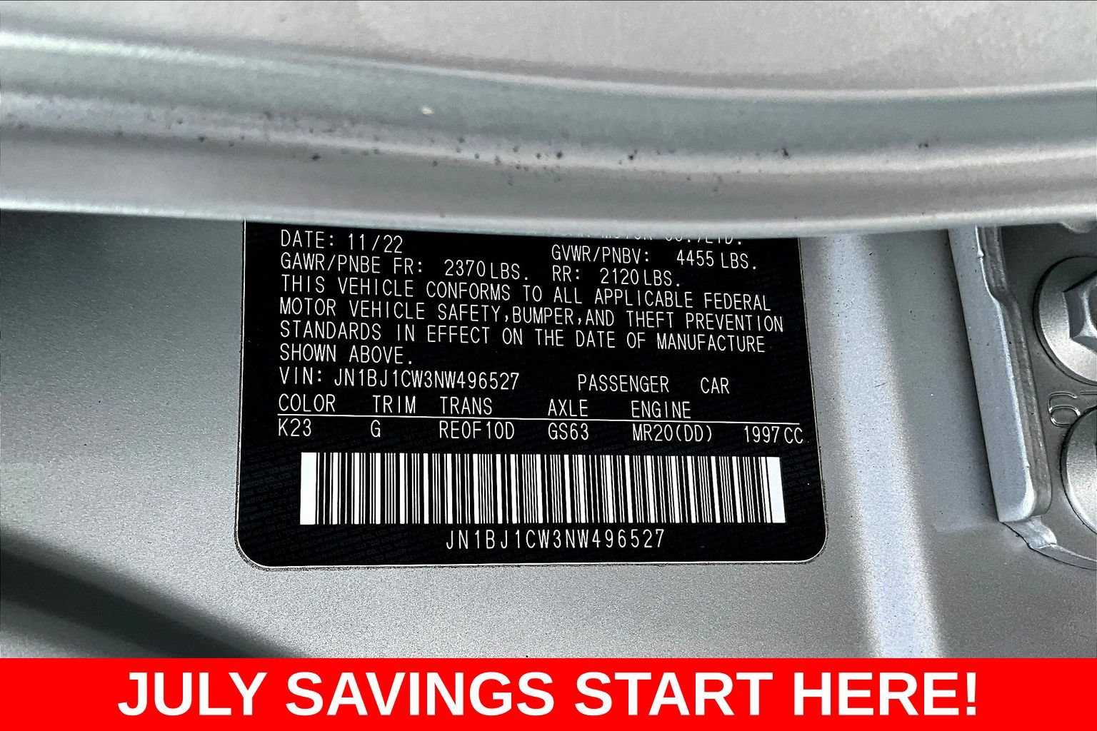 Used 2022 Nissan Rogue Sport SL AWD/4WD image 25