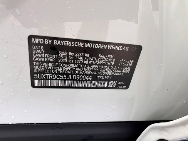 Used 2018 BMW X3 xDrive30i w/ Premium Package image 37