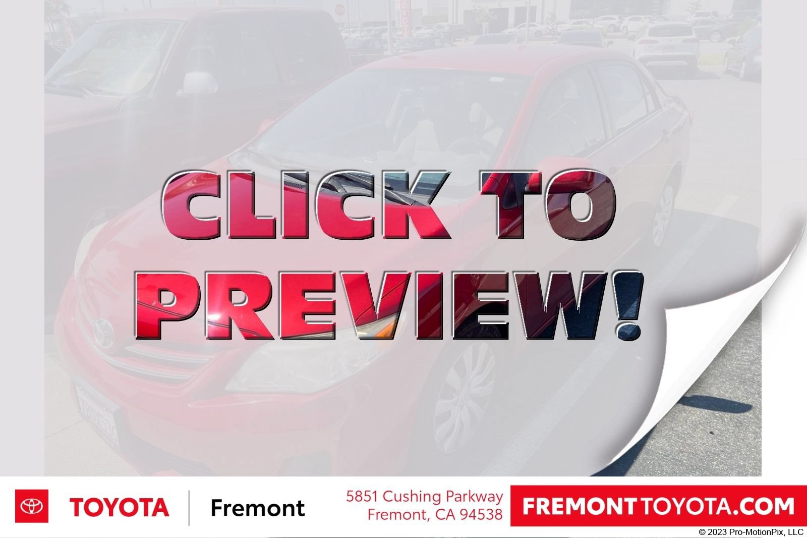 Used 2013 Toyota Corolla LE