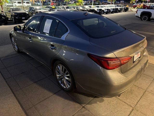 Used 2018 INFINITI Q50 Luxe w/ Essential Package (3.0T Luxe) RWD image 8