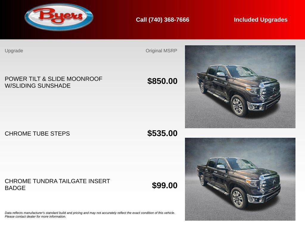 Used 2018 Toyota Tundra 1794 Edition AWD/4WD image 5