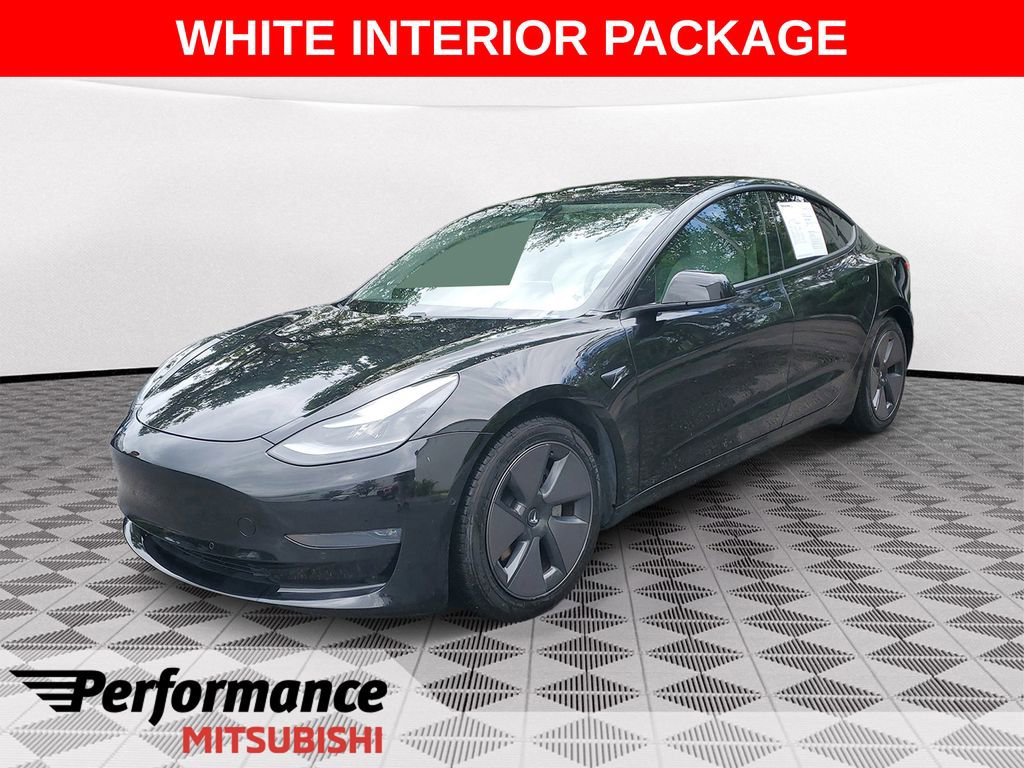 Used 2021 Tesla Model 3 Long Range AWD/4WD image 1