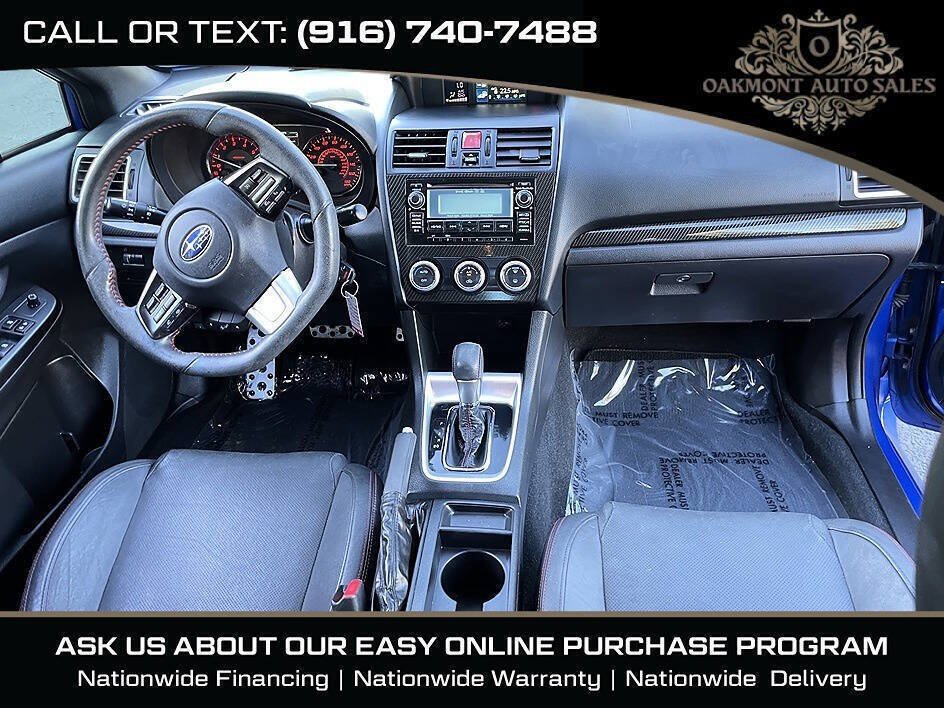 Used 2015 Subaru WRX Limited w/ Popular Package #3 AWD/4WD image 16