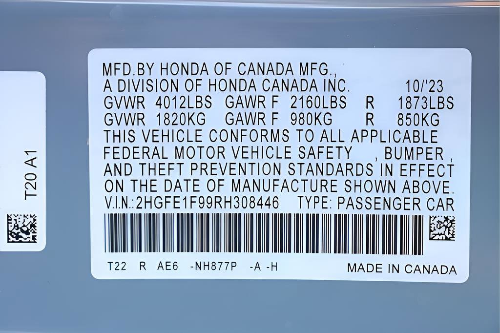 Used 2024 Honda Civic Touring image 21