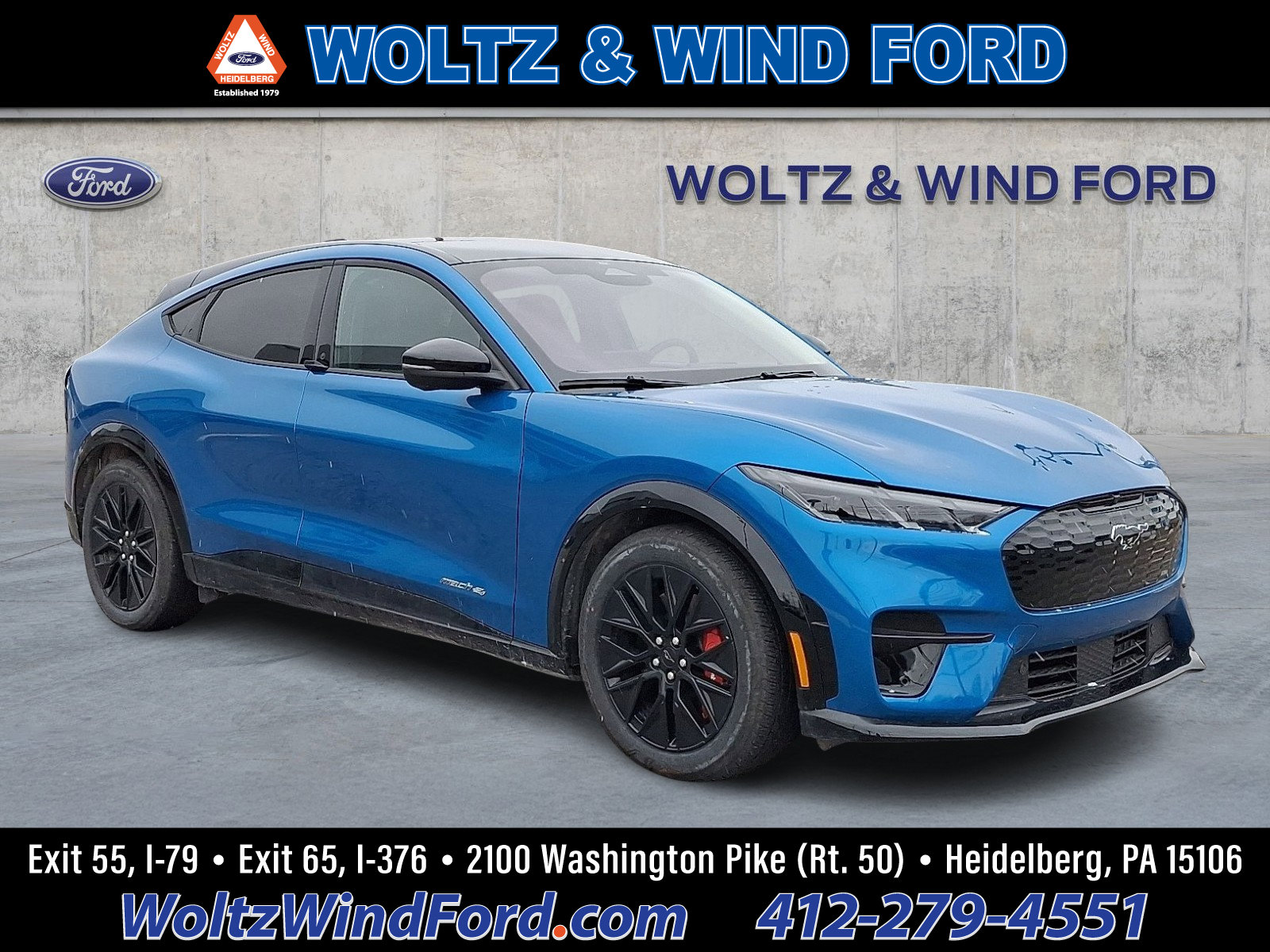 Certified 2025 Ford Mustang Mach-E Premium w/ Sport Appearance Package image 1