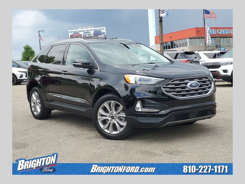 Certified 2023 Ford Edge Titanium w/ Class II Trailer Tow Package AWD/4WD image 1