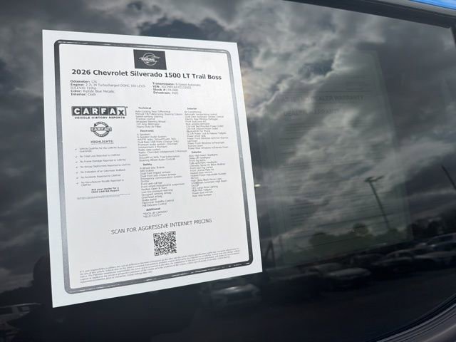 Used 2026 Chevrolet Silverado 1500 LT Trail Boss w/ Protection Package image 49
