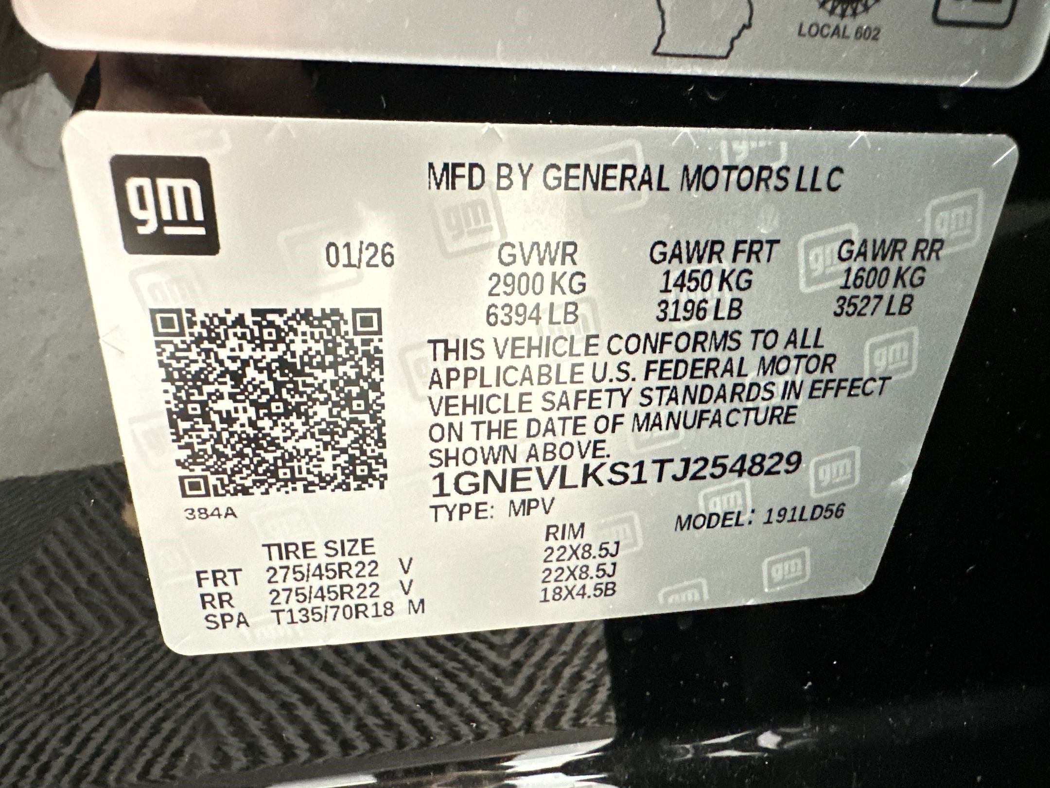 Certified 2026 Chevrolet Traverse RS w/ LPO, Floor Liner Package AWD/4WD image 27