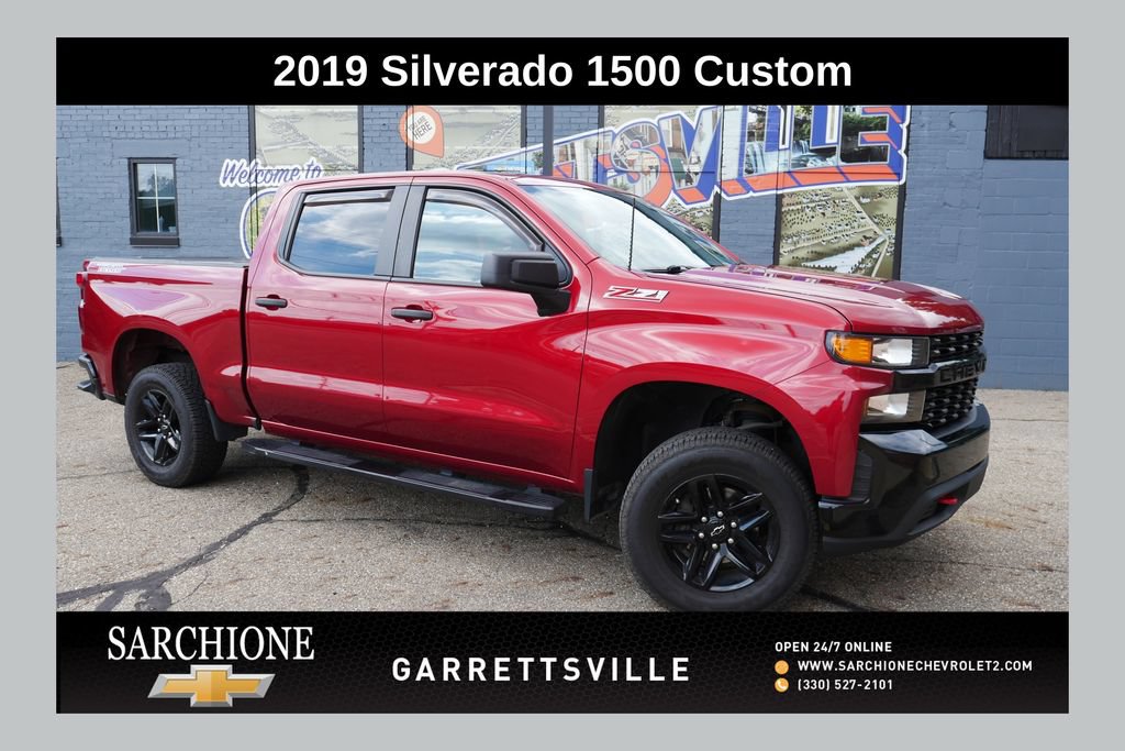 Used 2019 Chevrolet Silverado 1500 Custom Trail Boss w/ Custom Convenience Package
