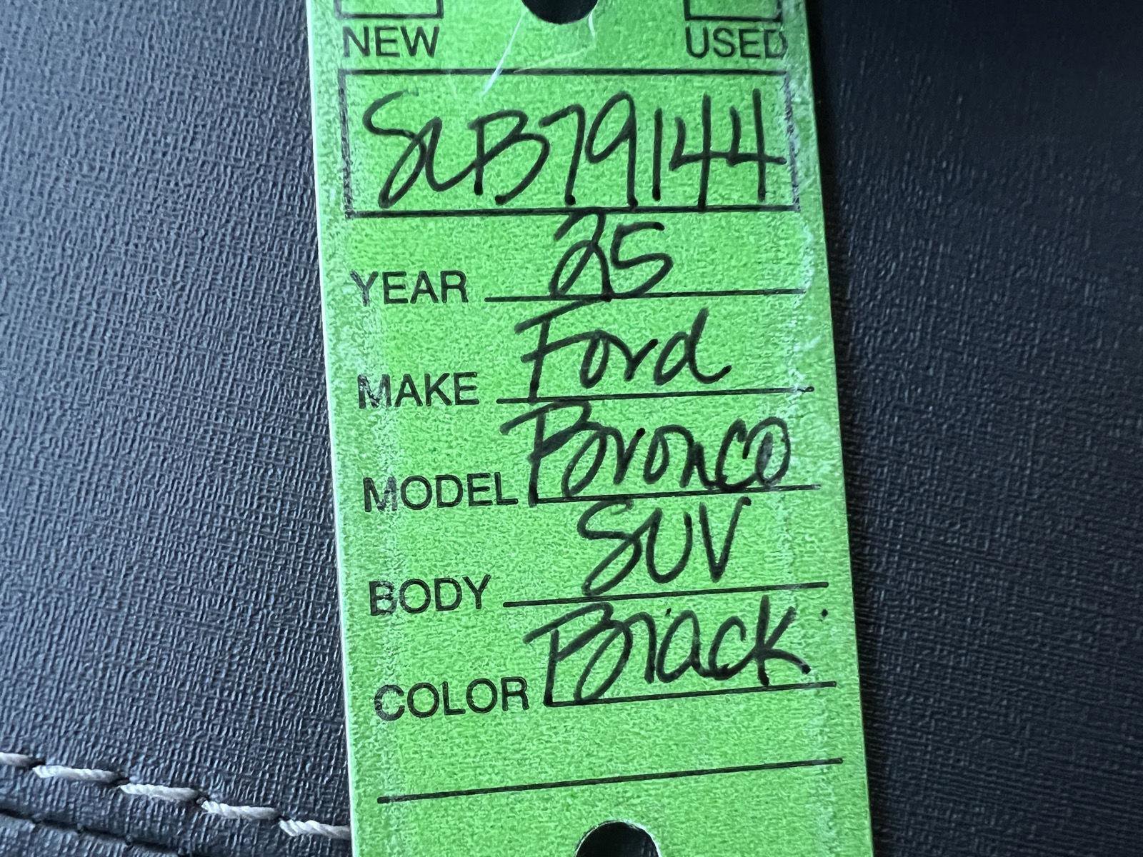 New 2025 Ford Bronco Outer Banks image 32