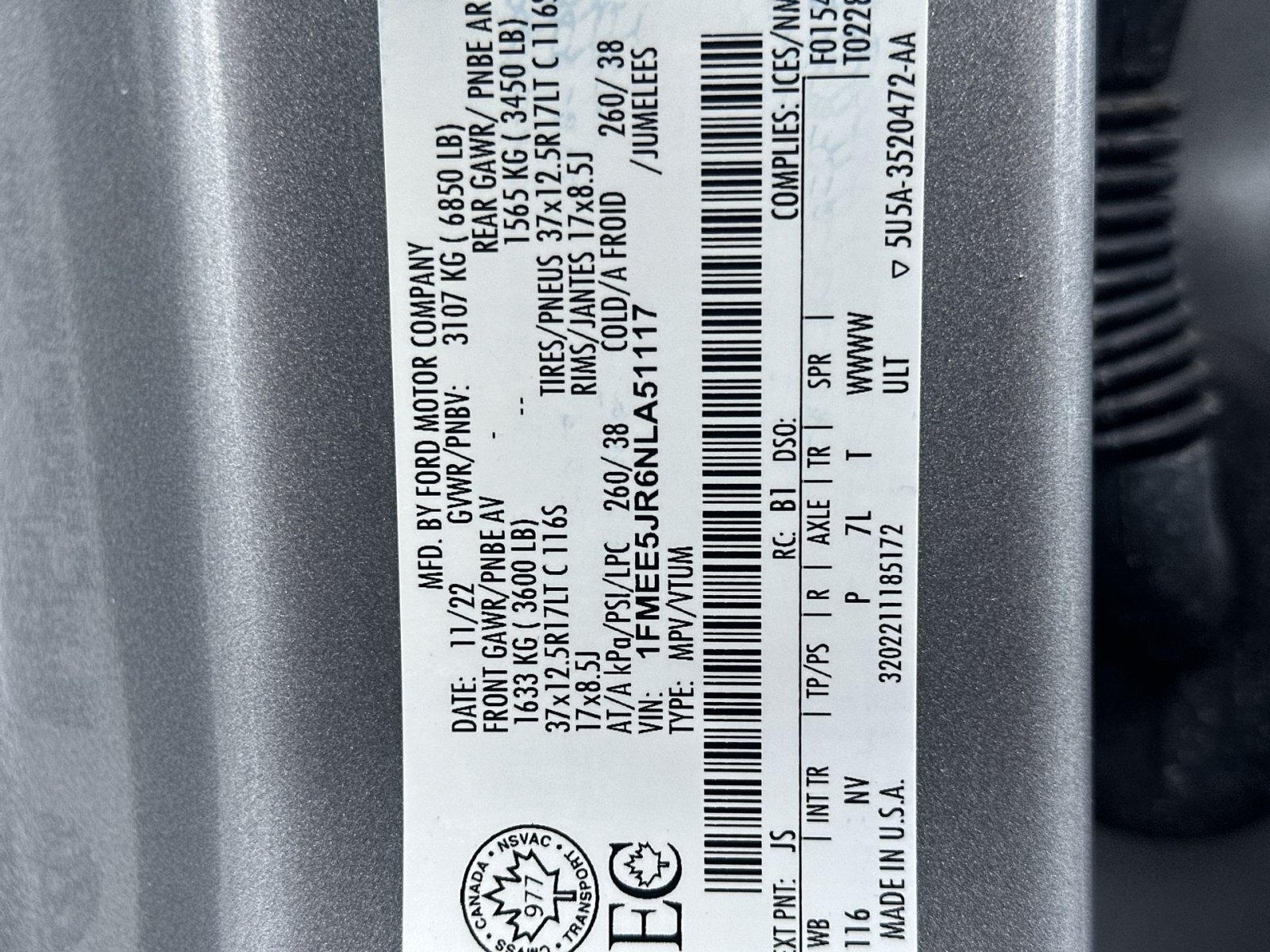 Certified 2022 Ford Bronco Raptor AWD/4WD image 36