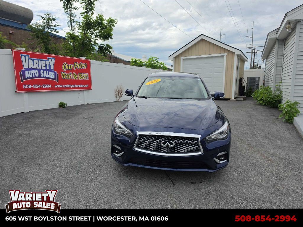 Used 2022 INFINITI Q50 Luxe