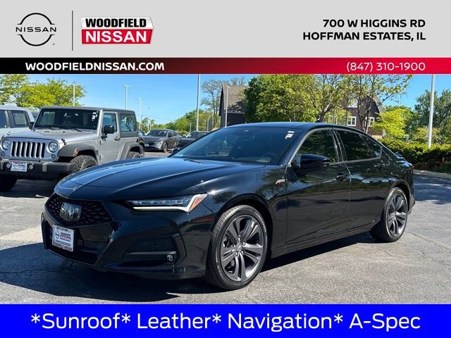 Used 2023 Acura TLX w/ A-SPEC Pkg FWD video 1