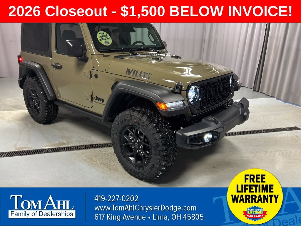 New 2026 Jeep Wrangler Sport