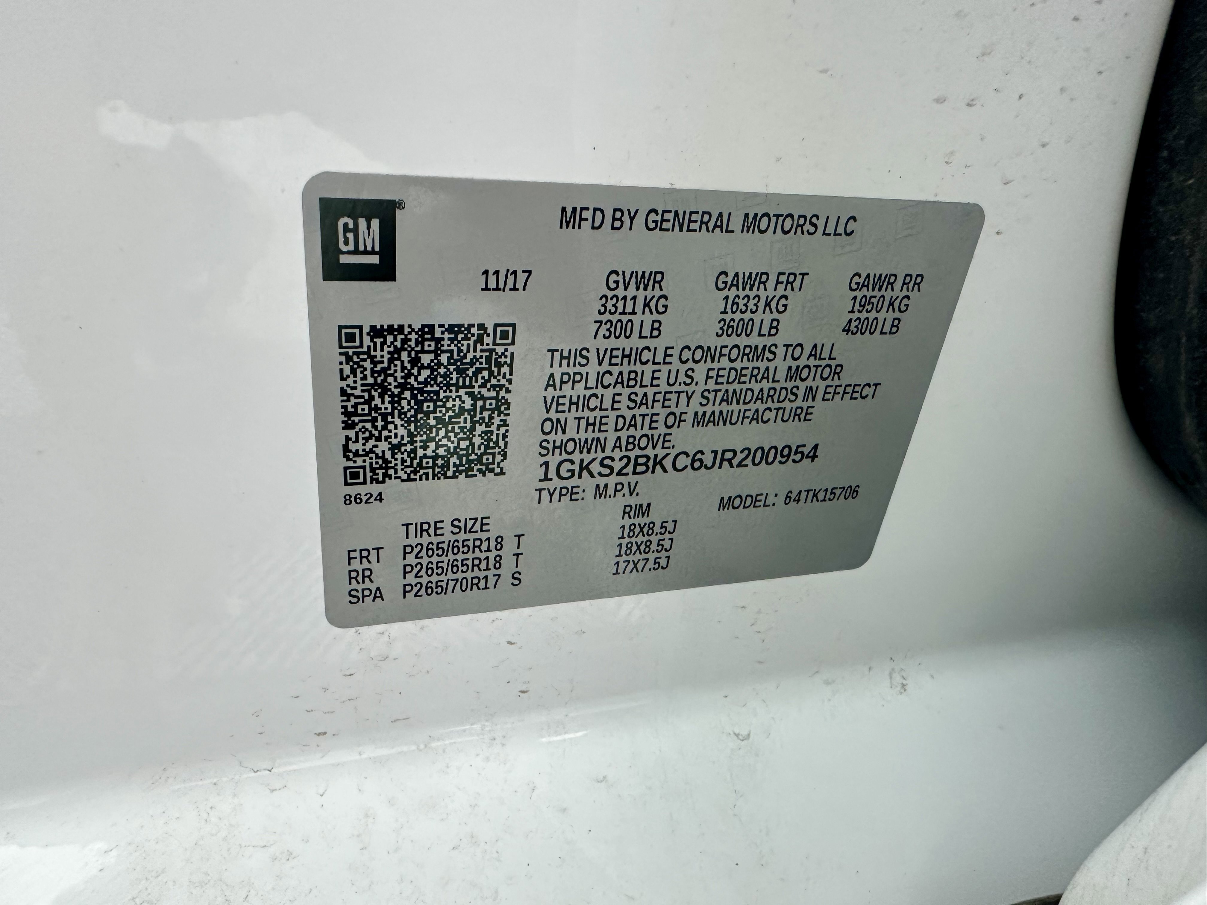 Used 2018 GMC Yukon SLT w/ HD Trailering Package AWD/4WD image 12