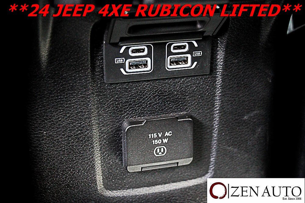 Used 2024 Jeep Wrangler Unlimited Rubicon 4xe w/ Convenience Group image 22