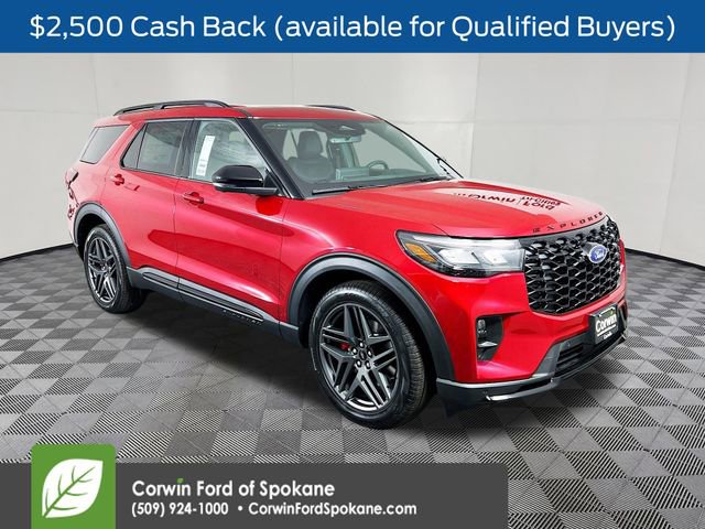 New 2025 Ford Explorer ST w/ Sun And Sound Package