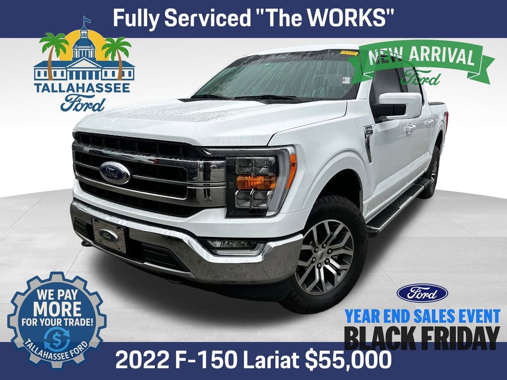 Used 2022 Ford F150 Lariat w/ Trailer Tow Package