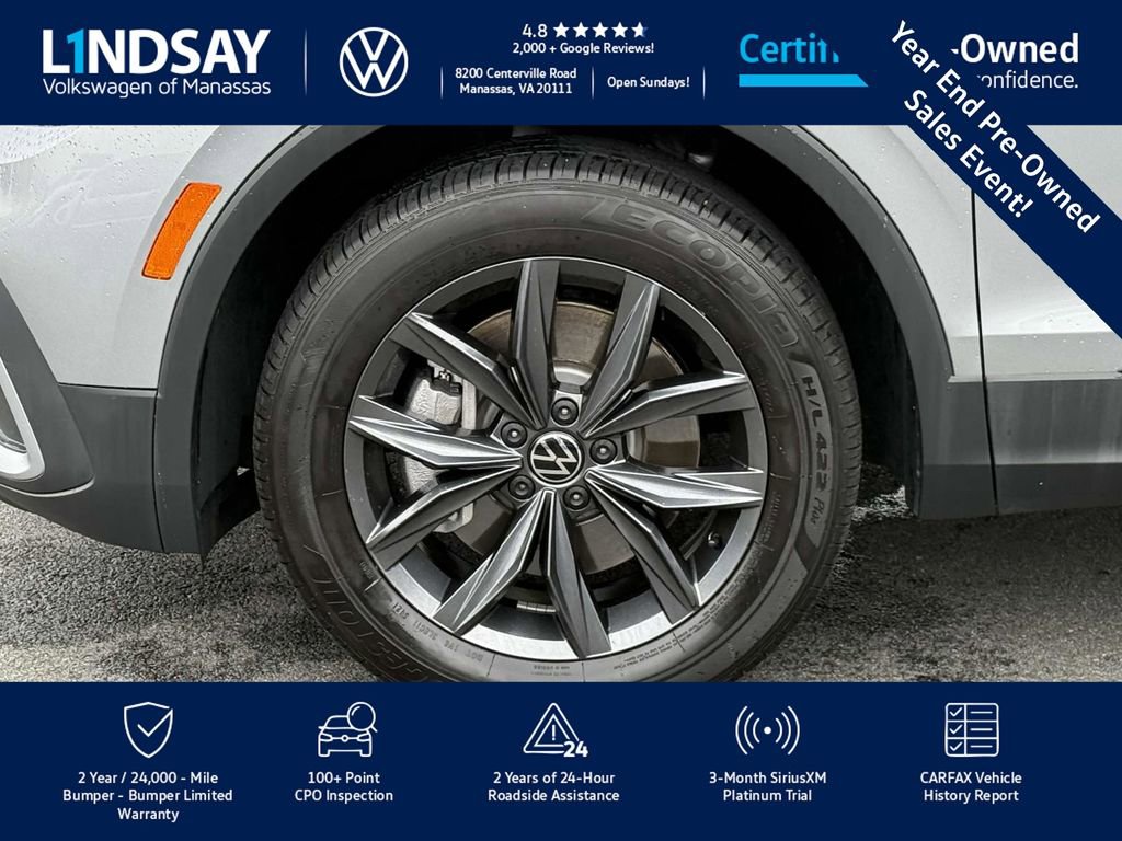 Used 2022 Volkswagen Tiguan SE image 9