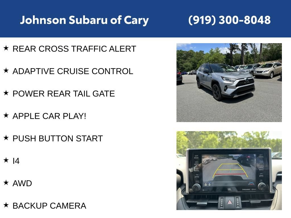 Used 2020 Toyota RAV4 XSE w/ XSE Grade Weather Package AWD/4WD image 12