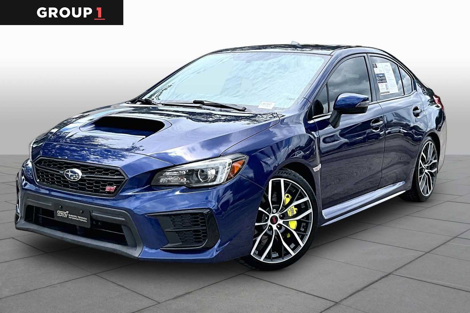 Used 2020 Subaru WRX STI Limited AWD/4WD image 1