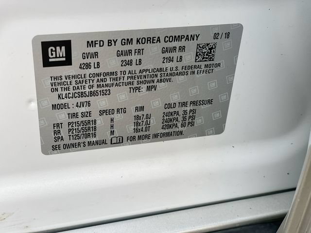 Certified 2018 Buick Encore Essence w/ Experience Buick Package FWD image 28