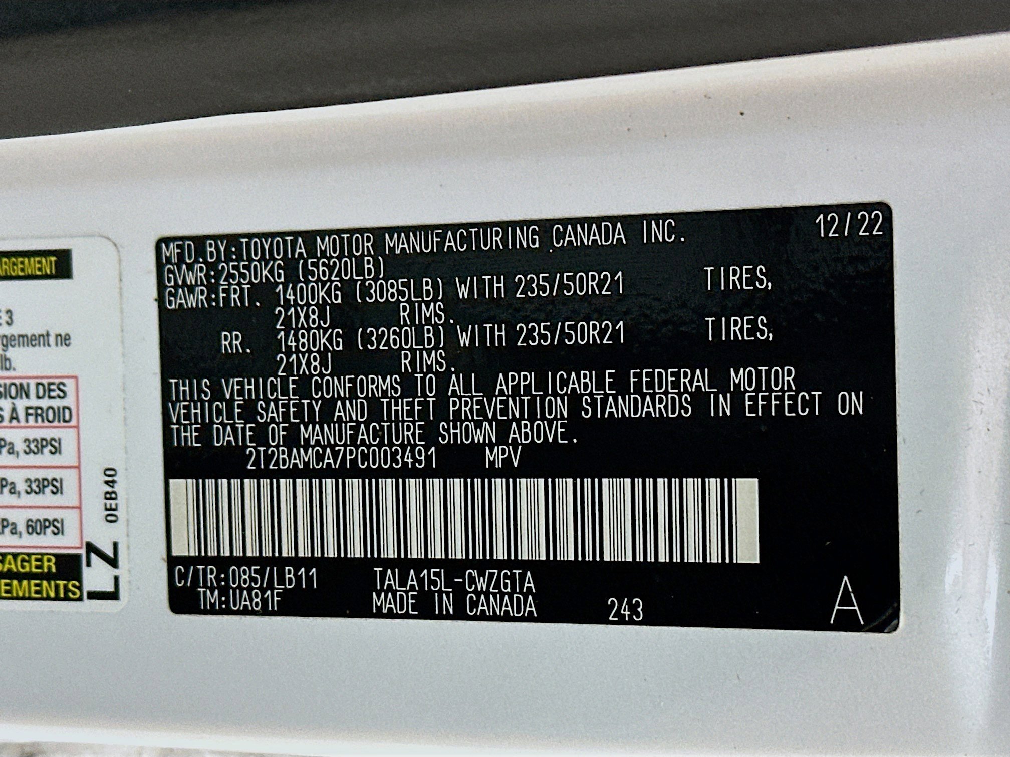 Used 2023 Lexus RX 350 Premium Plus w/ Cold Area Package image 32