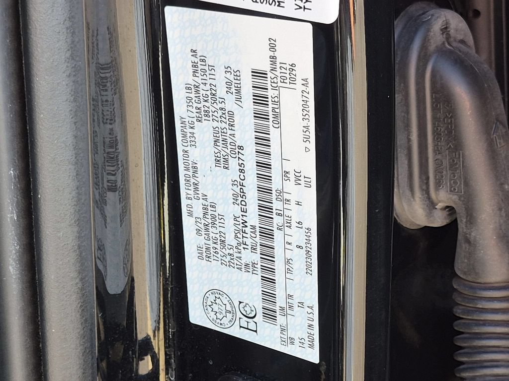 Used 2023 Ford F150 Limited AWD/4WD image 25