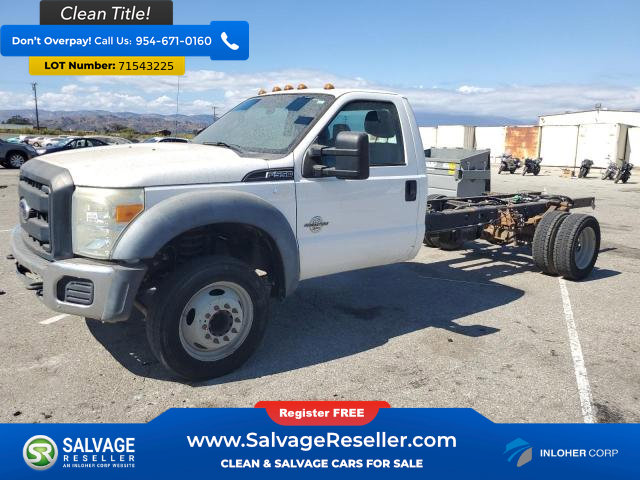 Used 2016 Ford F550 2WD Regular Cab Super Duty