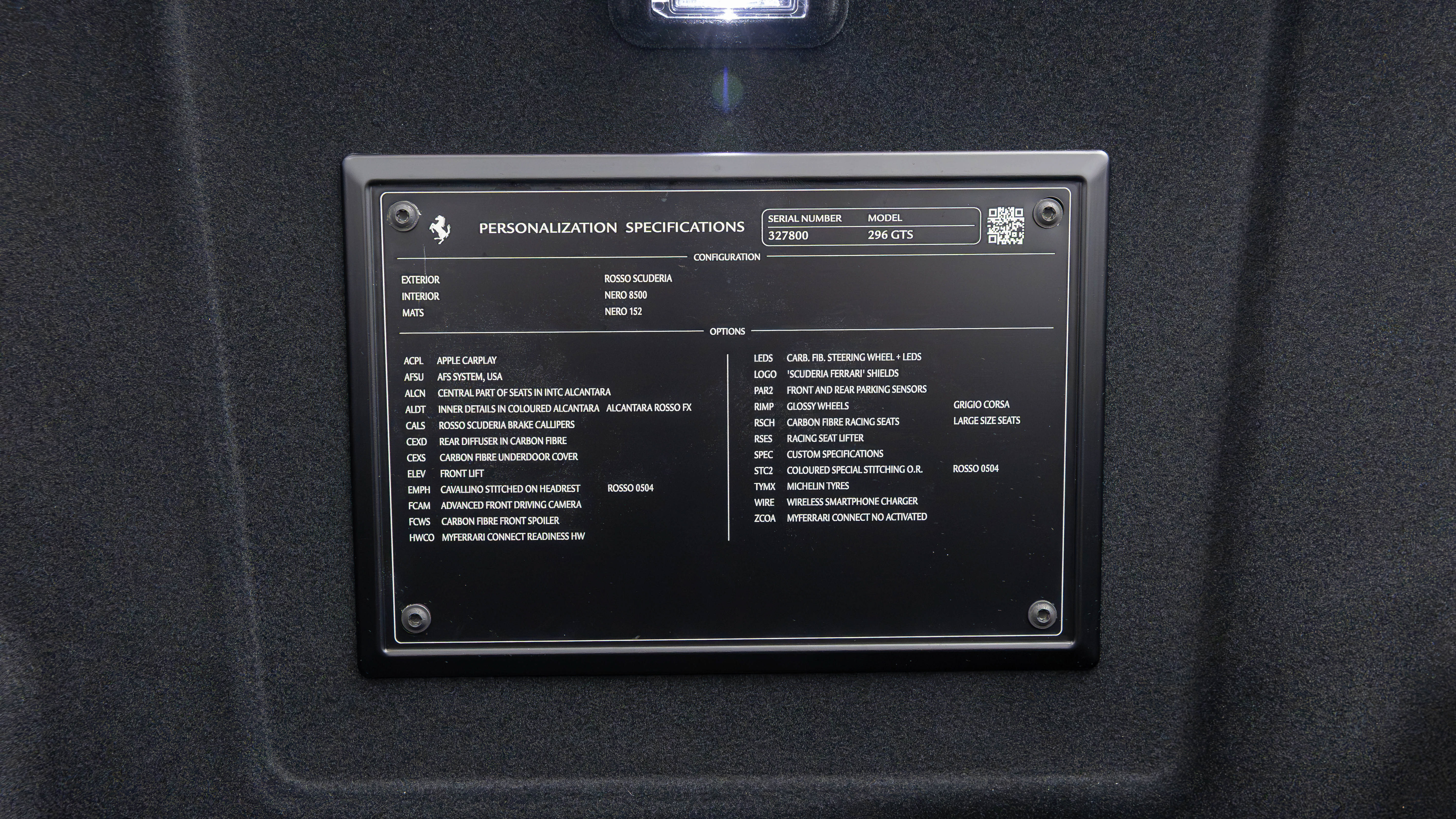 Certified 2026 Ferrari 296 GTS RWD image 51