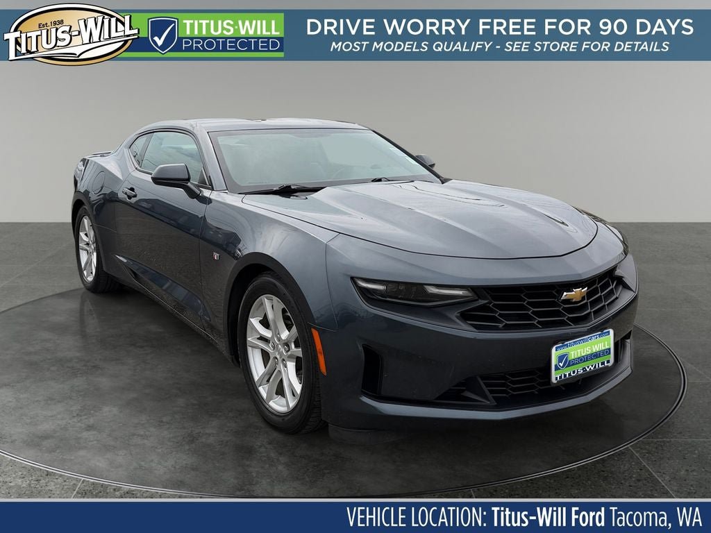 Used 2022 Chevrolet Camaro LS RWD image 1
