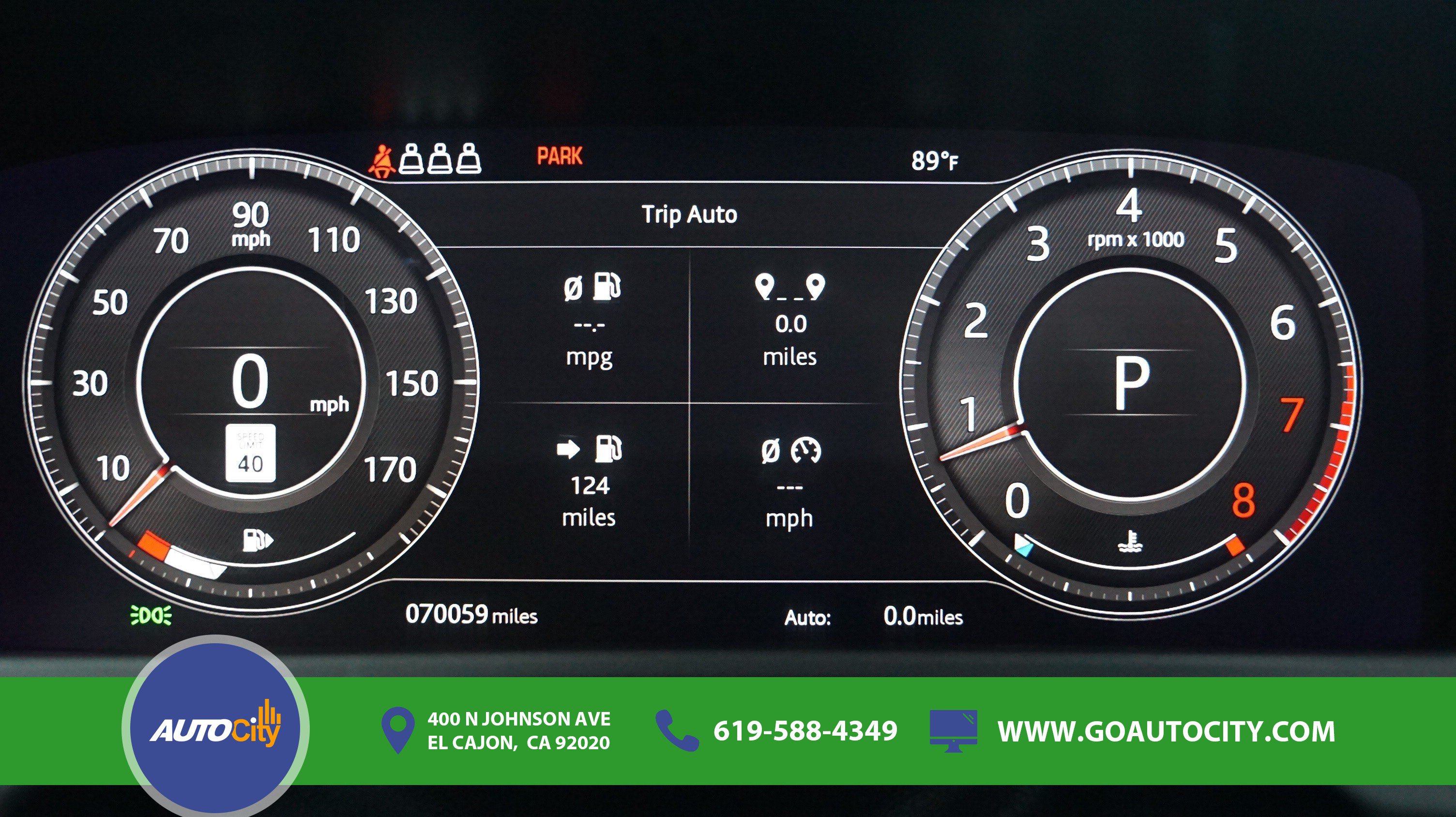 Used 2019 Jaguar F-PACE R-Sport AWD/4WD image 3