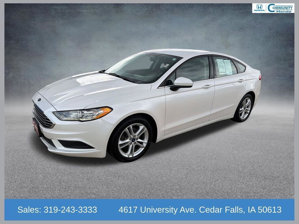 Used 2018 Ford Fusion SE w/ Fusion SE Technology Package FWD image 1