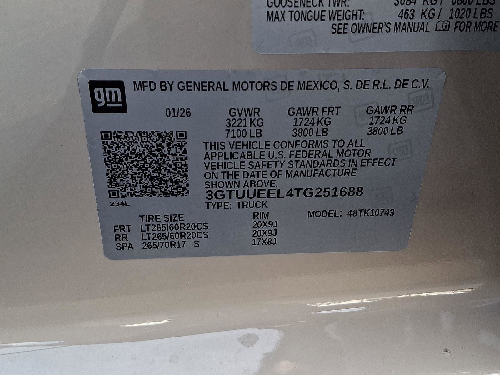 New 2026 GMC Sierra 1500 AT4 w/ AT4 Premium Package image 11